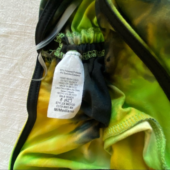 Tie-dye Ruched Mini Dress - Picture 4 of 7